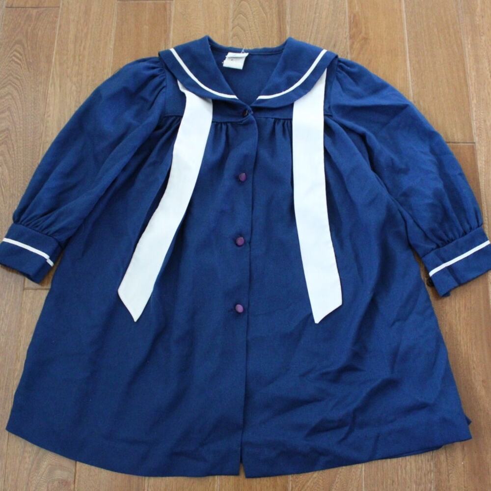 Vintage Girls Bryan Sailor Moon Blouse Top Long Sleeve Button‎ Down 4